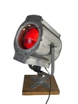 Old Major No. 2540 Retro Red Glass Lens Signal Lamp Light Machine Age. Fixed Price $99.99.