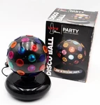 Lava The Original Multi-colored Disco Ball 360 Degree Rotating Lights Model 1810. Fixed Price $26.99.