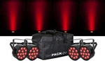 Chauvet Dj Slimpack Q12 Ils (4) Slimpar Rgba Lights+dmx Cables+carry Bag. Fixed Price $724.99.