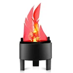 3D Campfire Centerpiece - Fake Led Flame Effect Light, No Heat Base Supp.... Fixed Price $28.92.