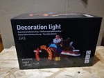 Santa Plane Led Eke Decoration Light - Moving Effect 3 Changing Texts. Fixed Price $25.00.