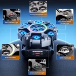 150W 10LED Rgbw Moving Head Laser Stage Lighting Dmx Dj Disco Party Band Wedding. Fixed Price $107.59.