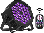 36LED Lights, King 72W Uv Stage Blacklight, Remote CONTROL(1PACK). Fixed Price $43.88.