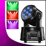 U'king 105W Beam Stage Light Rgbw Moving Head 7 Led Dmx Dj Party. Fixed Price $50.69.