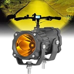 For Electric E-bike Mountain Bicycle Led Round Driving Lights Amber Spot 2X 2.6". Fixed Price $49.98.