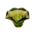 L.e. Smith Simplicity Green Glass Candle Holder No. 4102. Fixed Price $12.99.