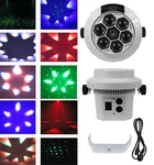4 1 Moving Head Laser Led Beam Sound Activated Karaoke Club Dj Lighting. Fixed Price $115.93.