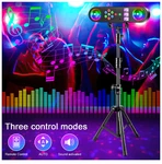U'king Mini 5IN1 Bracket Effect Light Remote Control Mobile Stage Sound. Fixed Price $150.00.