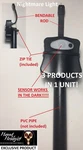 Nightmare Light Halloween Red Led Strobe Pir Sensor Props Animated Dark Up. Fixed Price $13.65.