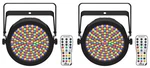 2) Chauvet Dj Ezpar 64 Rgba Ils Rechargeable Battery Led Wash Up-lights. Fixed Price $350.00.