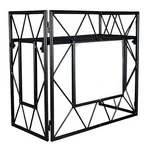 American Dj Pro Event Table 2 Mb Foldable Metal Booth Facade In Matte Black. Fixed Price $594.95.