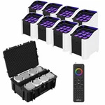Chauvet Dj Freedom Par H9 Ip White Wireless Battery Powered Hex Color Led Upl.... Fixed Price $3799.40.