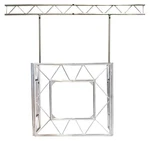 American Pro Event 2 Foldable Portable Metal Booth Facade+truss Adj. Fixed Price $898.94.