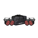 Chauvet Dj Slimpack Q12 Includes; 4X Slimpar Ils, 3X 5' Dmx Cables + Bag. Fixed Price $729.99.