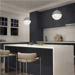 Artika Carat Ball 1-LIGHT Chrome Led 5CCT Mini Pendant Modern Kitchen Fixt. Fixed Price $60.00.