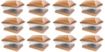 12 Pack Solar Copper Cap Light With Bright White Smd Led Pvc Wood Post PL253C. Fixed Price $149.99.