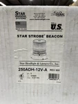 Nos New Star Signal / Warning Systems Amber Strobe Beacon 250ADH-12V-A. Fixed Price $110.00.