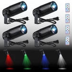 Yescom 4PCS Rgbw Disco Ball Spotlight Pinspot Stage Effect Party Lighting. Fixed Price $130.90.