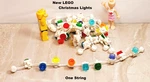 New Lego Christmas Lights Multiple Color Rainbow Holiday Seasonal Decorations. Fixed Price $16.80.