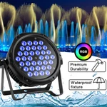 300W 36LED Can Dmx Rgbw Waterproof Stage Lighting Disco Party Uplights. Fixed Price $76.99.