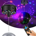 Disco Ball Motor With Remote 5/8/10/15RPM Heavy Duty Spinner Light 18 Led Party. Fixed Price $27.26.