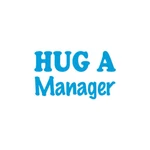 Hug Manager - Vinyl Decal Sticker Multiple Color & Sizes EBN1604. Fixed Price $5.75.