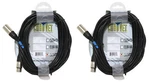Pair Of Chauvet 25 Foot Female 3 Pin Dmx Light Cables. Fixed Price $44.90.