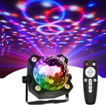 Disco Ball Party Lights Dj Sound Activated With Strobe Effect & Remote Control. Fixed Price $25.98.