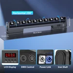 Dmx Control Led Bar Light 10X35W Moving Head Stage Rgbw For Dance. Fixed Price $156.99.