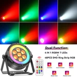 Rgb Led Light Master Slave Sound Control DMX512 Portable For Party Stage. Fixed Price $230.99.