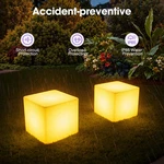 Light Up Led Colour Changing Cube Stool Chair Waterproof Bar Ktv Decor New. Fixed Price $97.20.