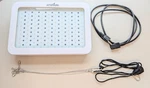 Atshark 100 Watt Led Grow Light With Power Cord And Ratchet Wire Hanger. Fixed Price $30.00.