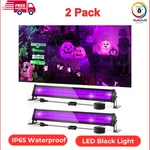 2 Pack 40W Led Bar, With 5FT Cord+switch+plug, Glow Party. Fixed Price $41.40.