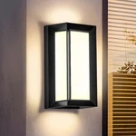 Led 18W Modern Rectangular Outdoor Wall Sconce Light 3000K Outside For Hou. Fixed Price $23.99.