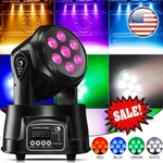 105W Rgbw Moving Head Stage Lighting 7LED Dmx Beam Bar Disco Party U'king. Fixed Price $50.69.