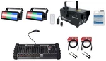(2) American Dj Jolt 300 Rf Blinder/strobe Lights+dmx Controller+fogger+remote. Fixed Price $1237.50.