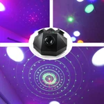 Projector Disco Lighting Rgby 48 Patterns Gobos Sound Ktv Laser Activated System. Fixed Price $114.78.