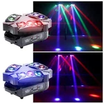 2PCS 180W Spider Moving Head Light Rgb 9 Led Stage Beam Dmx Sound Activate. Fixed Price $248.99.