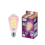 Philips Smart 40W Clear Color Filament ST19 1P: Led Light Bulb, Dimmable,. Fixed Price $12.99.