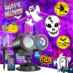 Halloween Projector Light 3D Effects Remote Control Waterproof Adjustable Angle. Fixed Price $27.30.