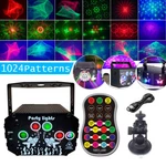 1024PATTERN Laser Projector Led Stage Rgb Disco Dj Ktv Show Party Lighting. Fixed Price $20.99.