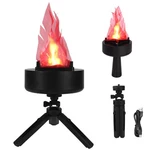 3D Fake Light Flameless Fire Lamp Realistic Flickering Led Effect. Fixed Price $69.99.