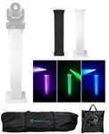 (1) Totem Light Stand W/black+white Scrims For Chauvet Intimidator Spot 455Z Irc. Fixed Price $199.95.