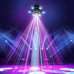 100W 6 Arms Rotating Stage Light, Dj Disco For Bands, Bars, Pubs, Clubs. Fixed Price $109.03.