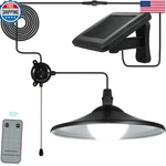 Lixada Solar Pendant Light Outdoor Indoor Hanging Led Shed. Fixed Price $47.78.