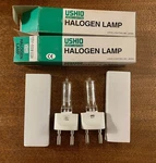 Lot Of Ushio Egn 500W 120V Globe Bulb Lamp 3200K New Old Stock Nos. Fixed Price $8.95.