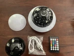 Starlight Sounds Wireless Bluetooth Speaker Led Night Project Remote. Fixed Price $8.31.