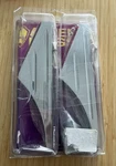 Arlen Ness Red Chrome Fender Mount Mini 45 Degree Lights 12-353. Fixed Price $114.00.