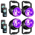 Litake Uv Black Lights For Glow Party, 6W Led Disco Ball Strobe Da.... Fixed Price $101.98.