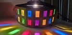 Mbt Model Me 2006 Moving Colored Light Show Strobe Adjustable Motion Control. Fixed Price $65.00.